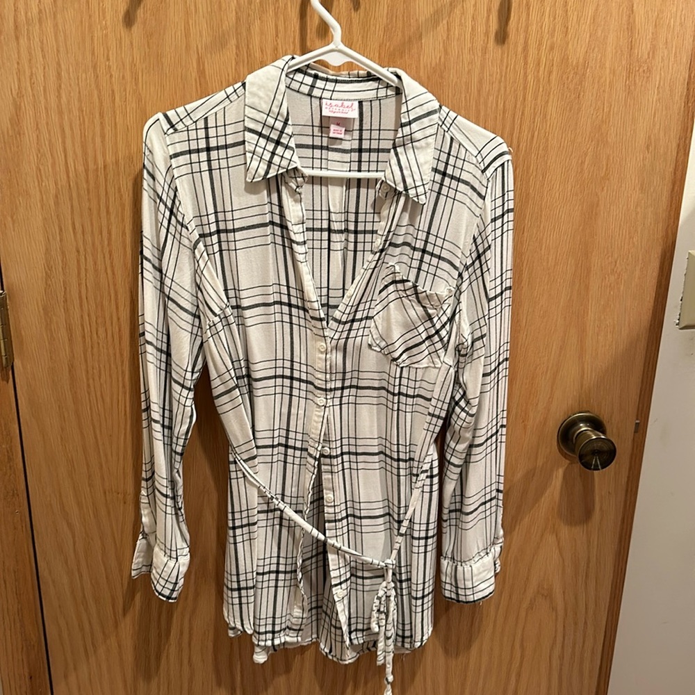 Isabel Maternity 3/4 sleeve button down